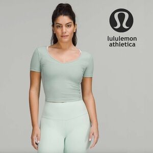 lululemon Align Mint Green T Shirt Top - sz 12